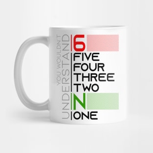 65432N1 You Wouldn't Understand Mug